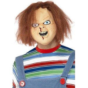Chucky™  masker voor volwassenen Halloween masker  - Verkleedmasker - One size