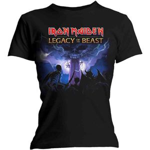 Iron Maiden - Legacy Army Dames T-shirt - 2XL - Zwart