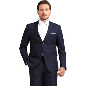 Allthemen Heren Pakjas Slim Fit Jas Blazer voor Zakelijk - Bruiloft Vrijetijdsblazer- L