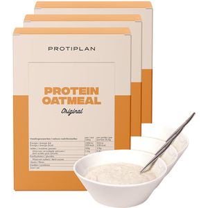 Protiplan | Havermout Naturel | 3 stuks | 3 x 7 x 36 gram