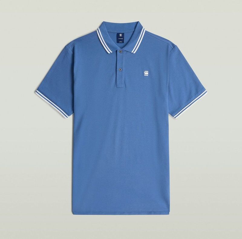 G-Star - Dunda slim stripe polo s\s - Heren - Polo's