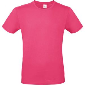 Classic E150 T-shirt B&C Collectie Fuchsia Maat 3XL