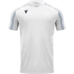 Macron Gede Shirt Korte Mouw Heren - Wit / Zilver | Maat: XL