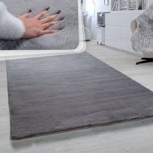 Flycarpets Rabbit Vloerkleed - Antraciet