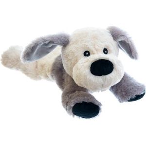 Magnetron warmte knuffel hond/puppy 18 cm - Verwijderbare zak - Warmte/koelte knuffelhond - Kruik knuffels voor kinderen/jongens/meisjes
