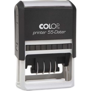 Colop Printer 55/D Groen - Stempels - Datum stempel Nederlands - Stempel afbeelding en tekst