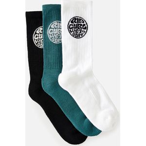 Wetty Crew Sock 3-Pk - Dark Navy