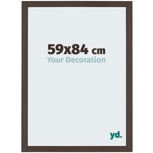 Puzzellijst 59x84 cm - Eiken Donker - MDF - Mura