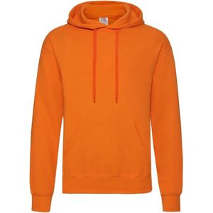 Fruit of the Loom Hoodie / capuchon sweater Oranje voor volwassenen - Classic Hooded Sweat - Hoodie - Maat XXL