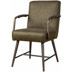 Belmonte Armstoel - fabric Cherokee 13 green