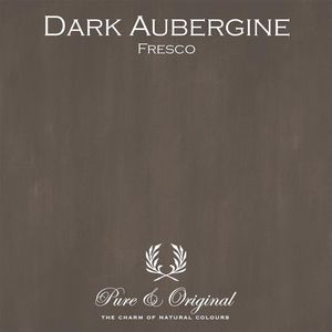 Pure & Original Fresco Kalkverf Dark Aubergine 1 L