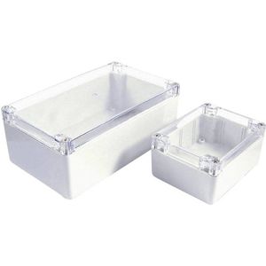 Camdenboss 7200-218C Installatiebehuizing 222 x 146 x 55 Polycarbonaat Grijs-wit (RAL 7035), Helder 1 stuk(s)