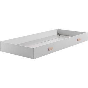 LUCEVI - Kiddy bed + Rolbed + Bureau - Wit - 90x200 cm