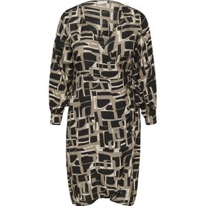 Kaffe Curve KCkanya Dress Dames Jurk - Maat 52