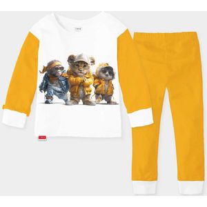 Tukk jammies Rapgroep pyjama mt. 98 - rapgroep kinderpyjama