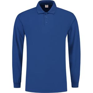 Tricorp Poloshirt Lange Mouw - 201009 - Kobaltblauw - Maat 6XL