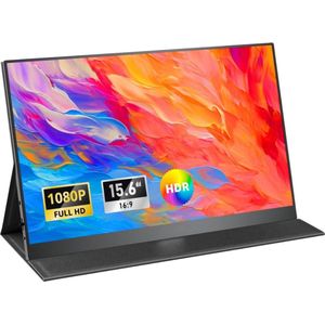 Dailysuppliess Portable Monitor - Draagbare Scherm - Gaming - Full HD - Zwart