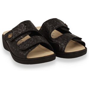 Franken Schuhe Dames Slipper/ortho Zwart | Maat: 36