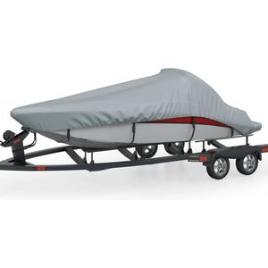 The Living Store Boat Cover - Grijs - 660 x 315 cm (L x B) - Oxford stof met PU-coating