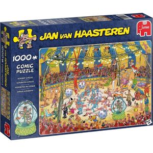 Acrobaten Circus (1000 Stukjes) - Jan van Haasteren Puzzel