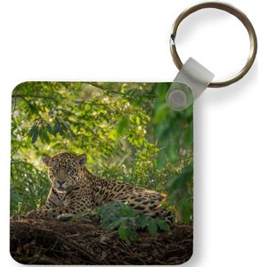 Sleutelhanger - Uitdeelcadeautjes - Jaguar in de jungle - Plastic