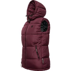 Marikoo Damen gewatteerd vest Eisflöckchen
