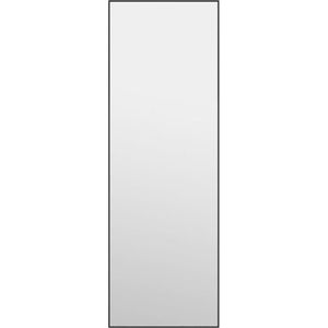 vidaXL-Deurspiegel-40x100-cm-glas-en-aluminium-zwart