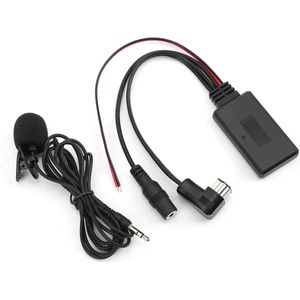 Bluetooth-AUX-Adapter Auto Stereo Microfoon met AUX-Audio Kabel en Bluetooth 5.0 Vervanging voor Pioneer Radio IP‑BUS .