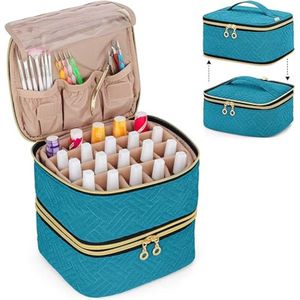Nagellak Opbergbox - Nail Polish Organizer - Beauty Accessoires Tas - Nagellakhouder met meerdere compartimenten