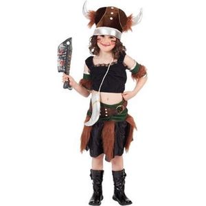 Verkleedpakje viking meisje - Maatkeuze: 10-12 jaar