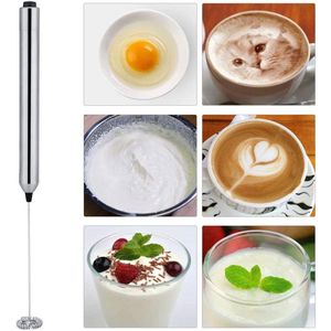 Melkopschuimer - Handmatige Melkopschuimer - RVS - Melkopklopper - Matcha Klopper Elektrische - Schuimklopper Koffie - Koffieschuimer