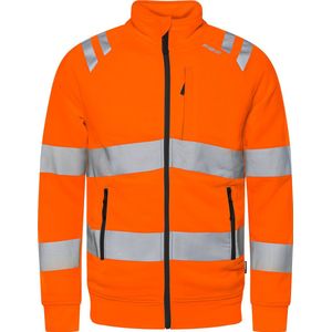 Fristads Hogezichtbaarheids sweatjack klasse 3 7863 GPSW - Hi-Vis oranje - XS