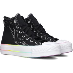 Converse Chuck Taylor All Star Lift Platform Sneakers - Dames - Zwart - Maat 39,5