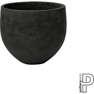 Pottery Pots Bloempot Mini Orb Grijs-Grijs-Zwart  D 32 cm H 28 cm
