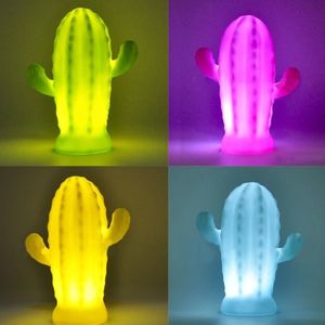LED Cactuslamp - leuke lamp - kindvriendelijke lamp - Nachtlamp - slaaplamp