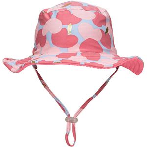 Snapper Rock - UV Omkeerbare bucket hat voor kinderen - Apple Love - maat S
