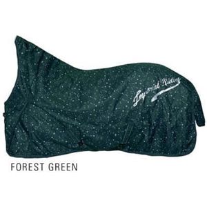 Outdoor deken supedry- Stardust 50gram- forest green- 185cm- imperialriding