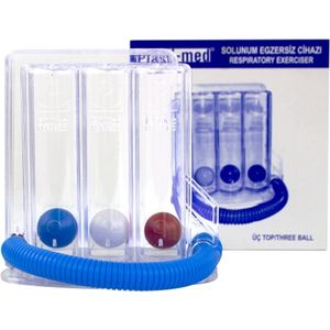 Mobiclinic - Ademhalingstrainer - Ademhalings beoefenaar - Ademhalingstherapie en onderwijsapparatuur - Transparant