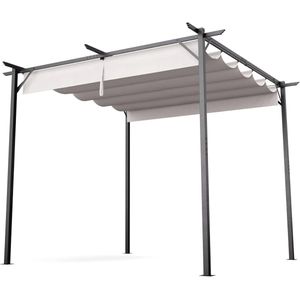 Waterdicht Tuinpaviljoen 3 x 3 m - Stabiel en Winterbestendig met Stalen Frame