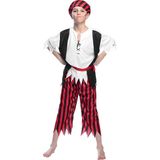 Boland - Kostuum Piraat Jack (7-9 jr) - Kinderen - Piraat - Piraten