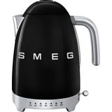 SMEG KLF04BLEU - Waterkoker - Zwart - 1,7L - 7 temperaturen