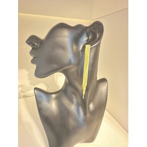 Goudkleurige metal Puskul oorbellen | Moederdag | Verjaardagscadeau| Cadeautje| Valentijnsdag| Kado | sieraden | vaderdag | oorbellen | oorsieraden