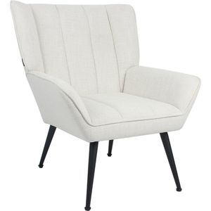 Bronx71® Fauteuil City linnen off white