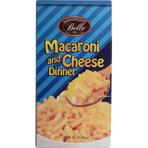 Mississippi Belle - Macaroni and Cheese Dinner - 12x 206g