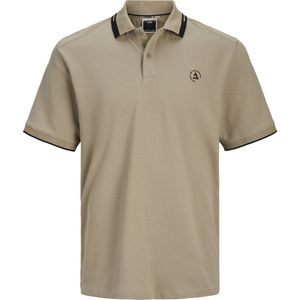 JACK&JONES JCOHASS LOGO POLO SS LN Heren Poloshirt - Maat S
