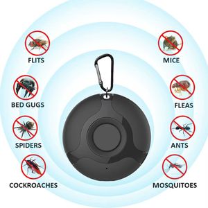 Anti Muggenmelk en Elektronische Ultrasone Insectenverdelger – USB Pest Control voor Muggens, Vliegen, Spinnen, Muizen, Knaagdieren en Rozen – Buiten en Binnen Gebruik – Ongediertebestrijding en Vliegverjager