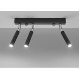 - LED Plafondspot zwart EYETECH - 3 x G9 aansluiting