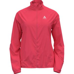 Odlo Zeroweight Jacket Dames - sportjas - roze/zwart - maat XL