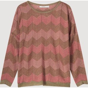 Summum Lurex - Trui - Zigzag - S