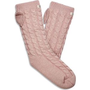 UGG Laila Bow Fleece Sokken - Maat One size - Vrouwen - Roze